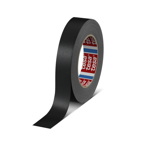 tesa® 4651 Premium Cloth Tape 25mm x 25m - Black