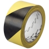 3M™ 766 Black/Yellow Hazard Warning Tape 50mm x 33m (1 roll)