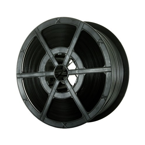 Hand Strapping Heavy Duty Black 12mm x 1000m (plastic Reel)