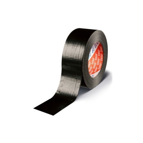 tesa® 74613 Cloth Tape 48mm x 50m Black