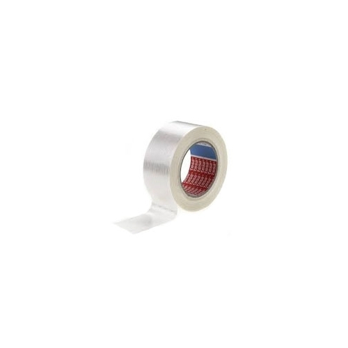 Tesa 4590: High-tensile filament bundling tape for strong packaging. Reliable adhesion, quick application. Ideal for secure tran